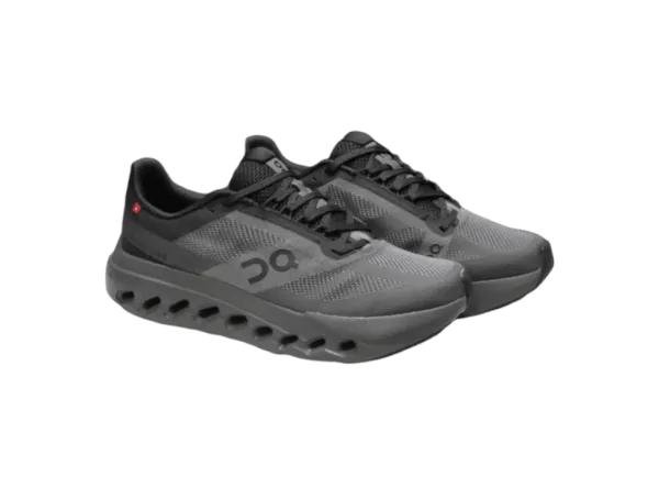 Gris Negro On Cloud Surfer Zapatos Gris Negro On Cloud Surfer Zapatos